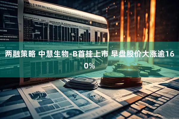 两融策略 中慧生物-B首挂上市 早盘股价大涨逾160%